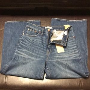 Madewell Wide Leg Crop Jeans